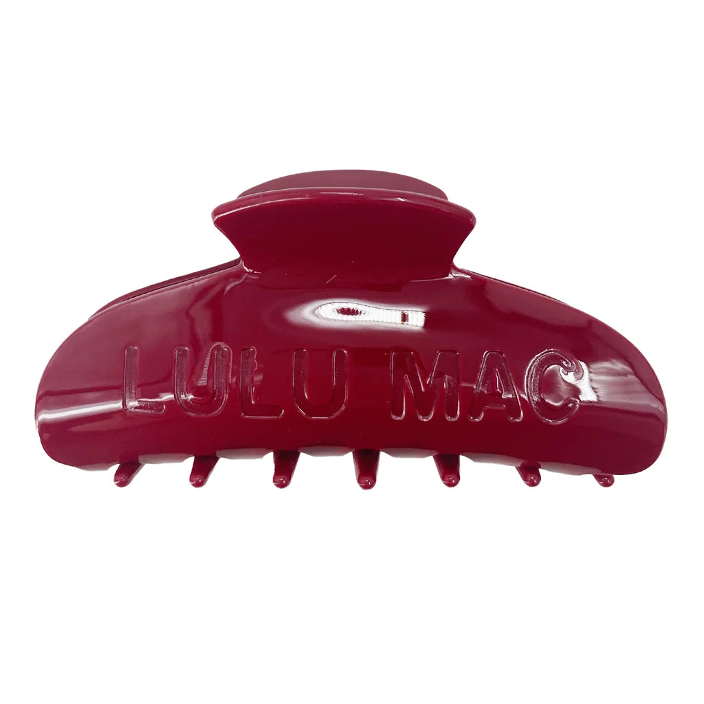 Lulu Mac Maroon Clip