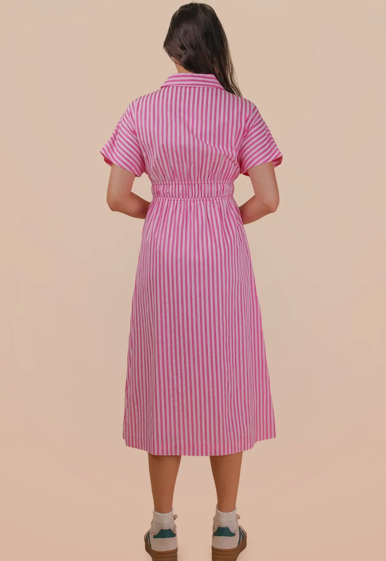 Pink Stripe Dress
