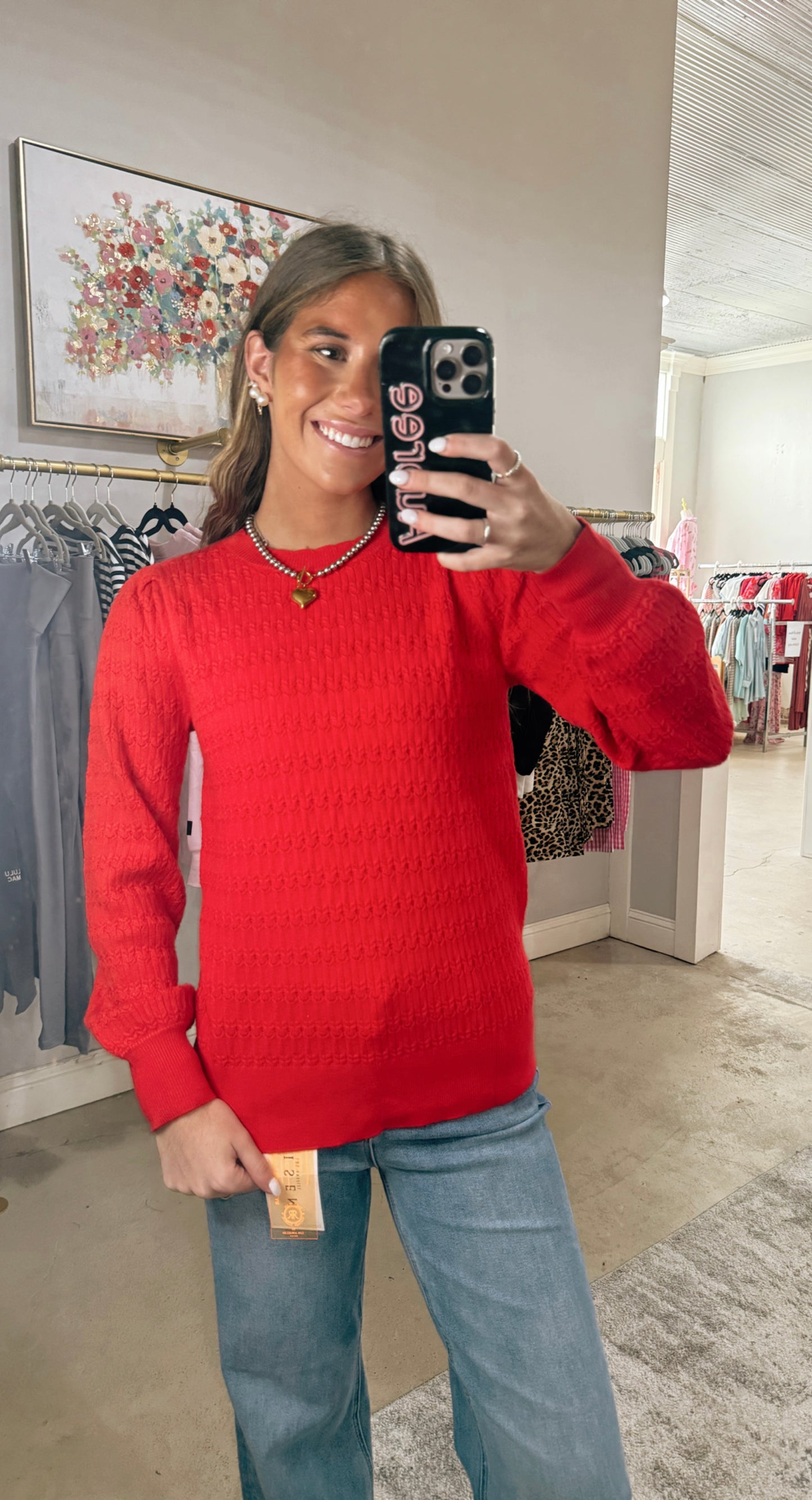 Red Sweater