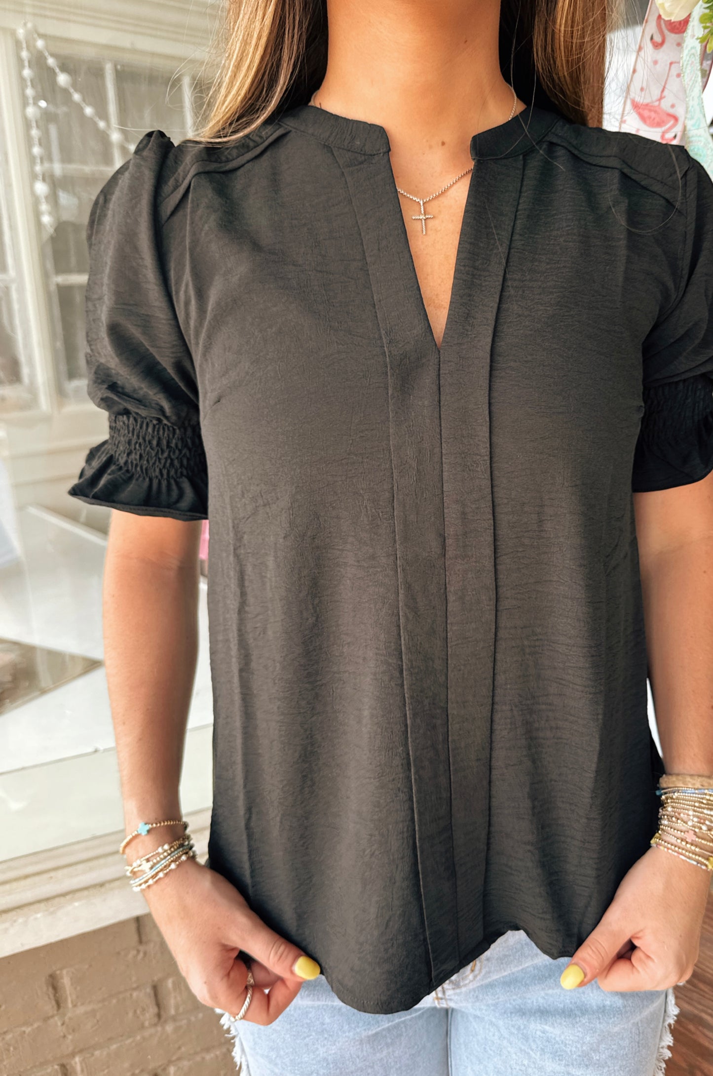 Black Simple Top