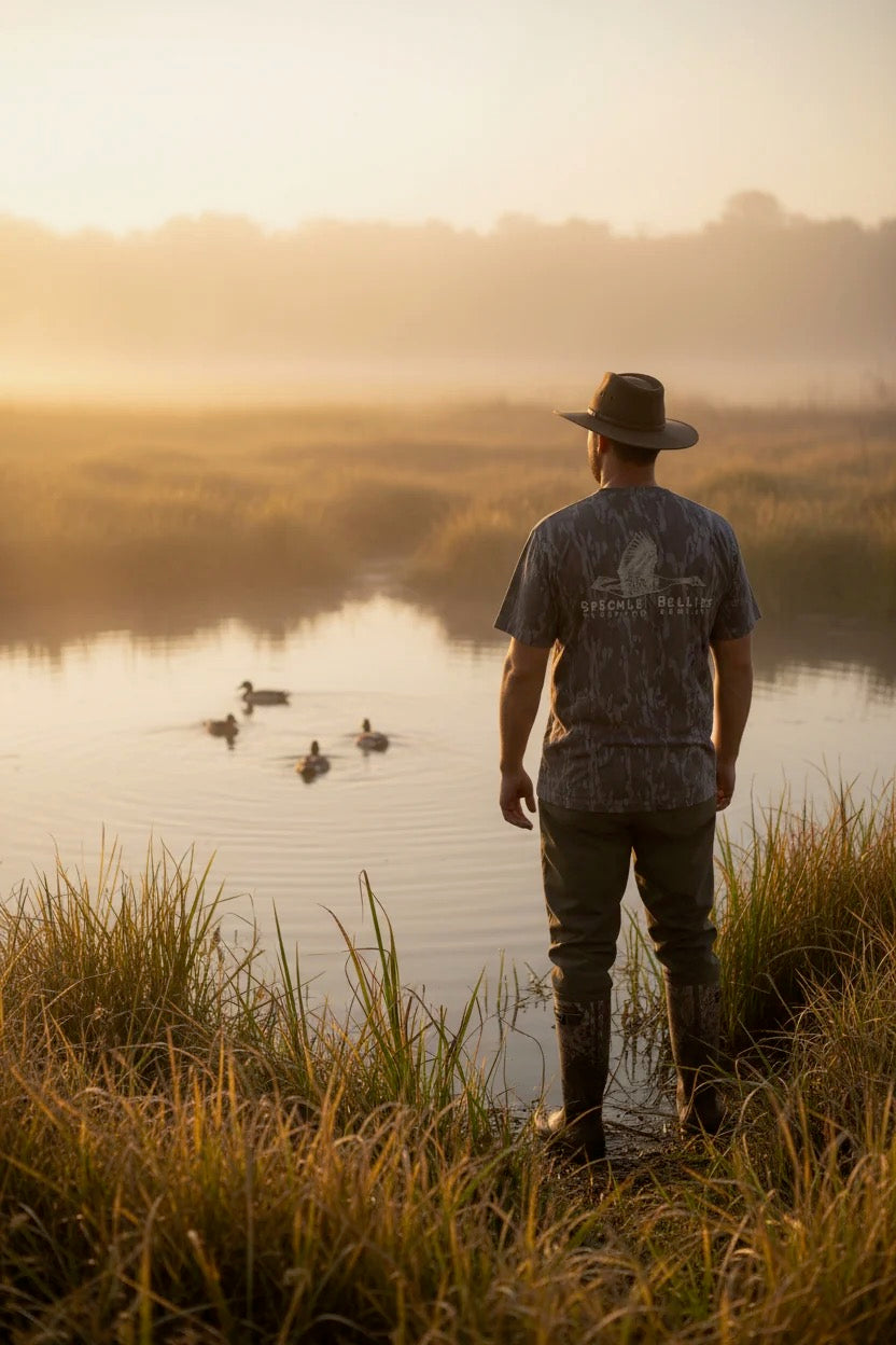 Mossy Oak Camo Tan Duck Tee