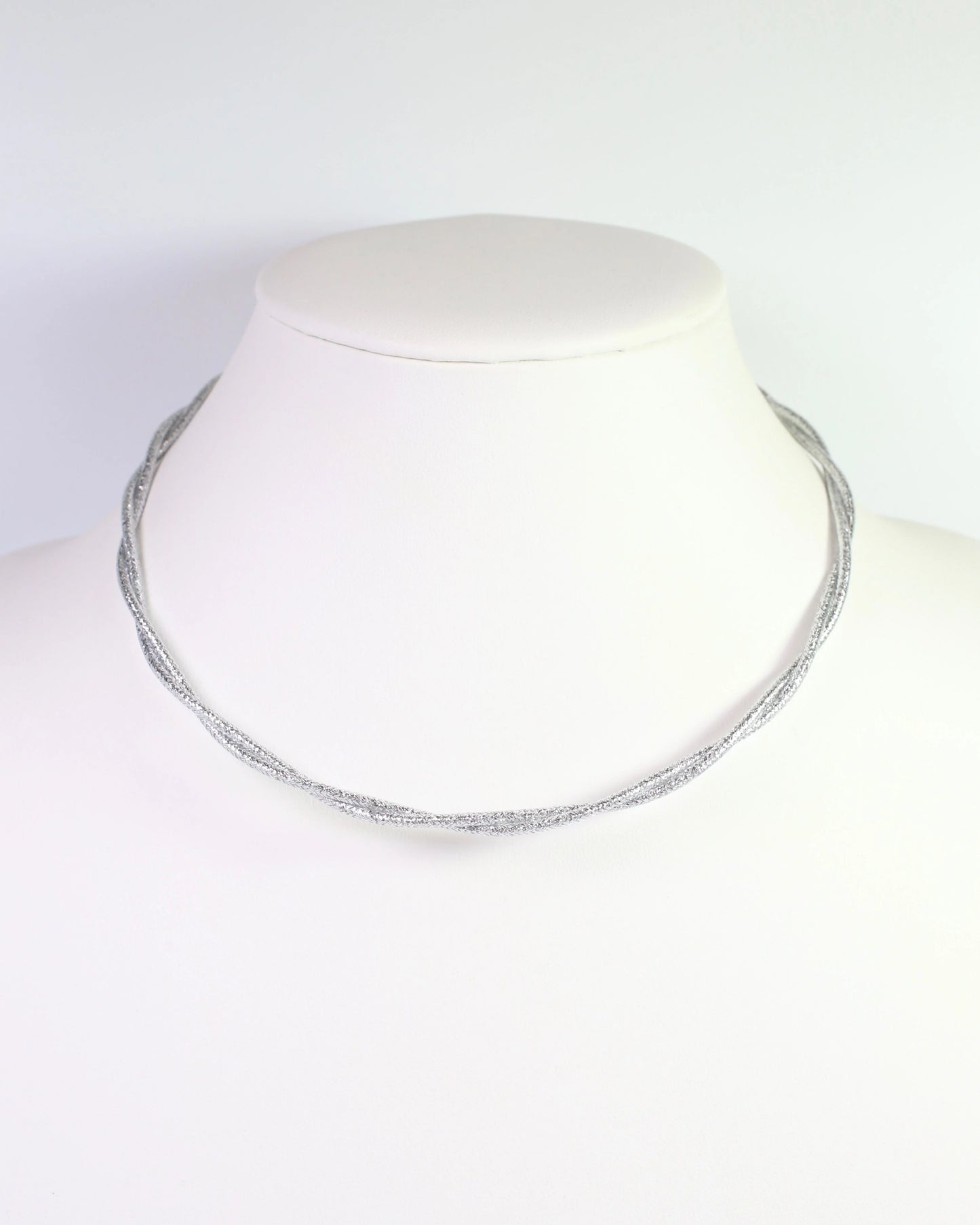 Silver Cord Necklace