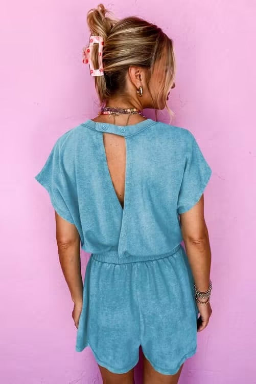 Blue Romper