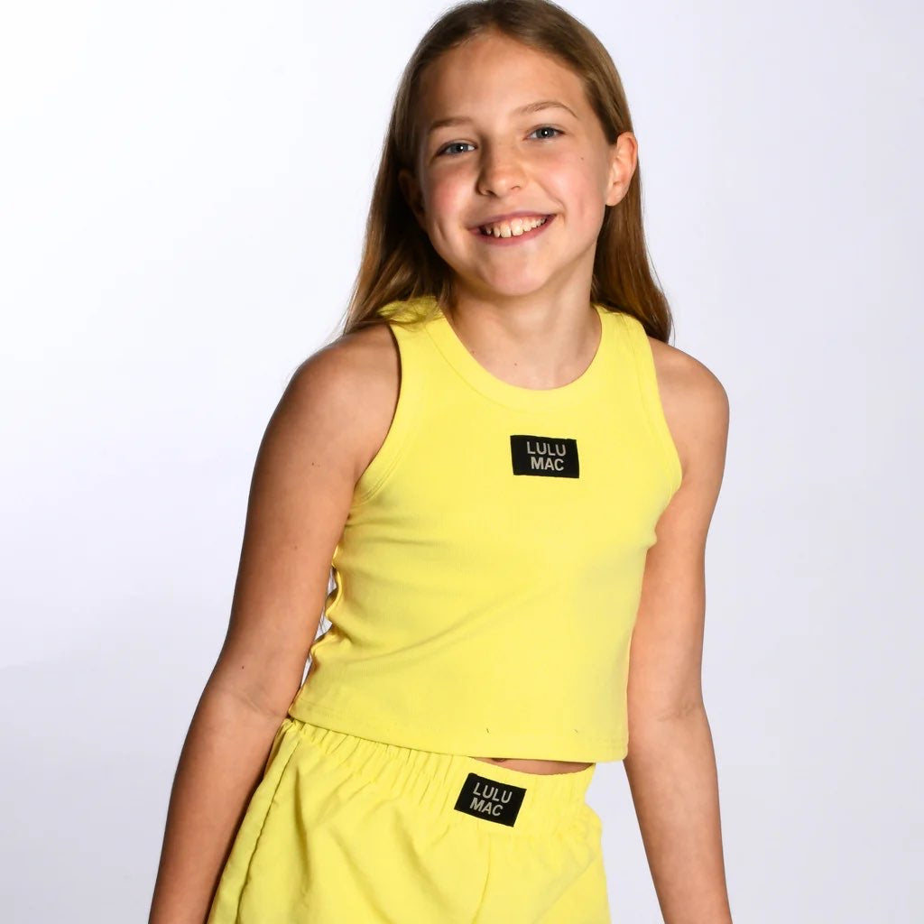 Yellow Lulu Mac Tank