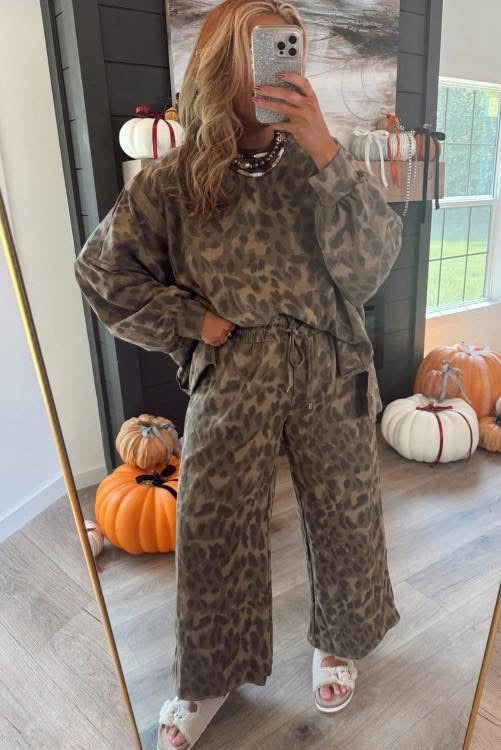 Brown Leopard Set