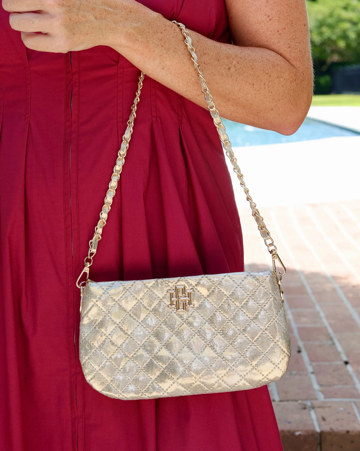 Caroline Hill Champagne Pop Livi Crossbody