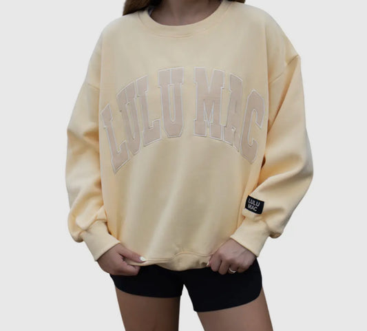 Yellow Lulu Mac Sweatshirt
