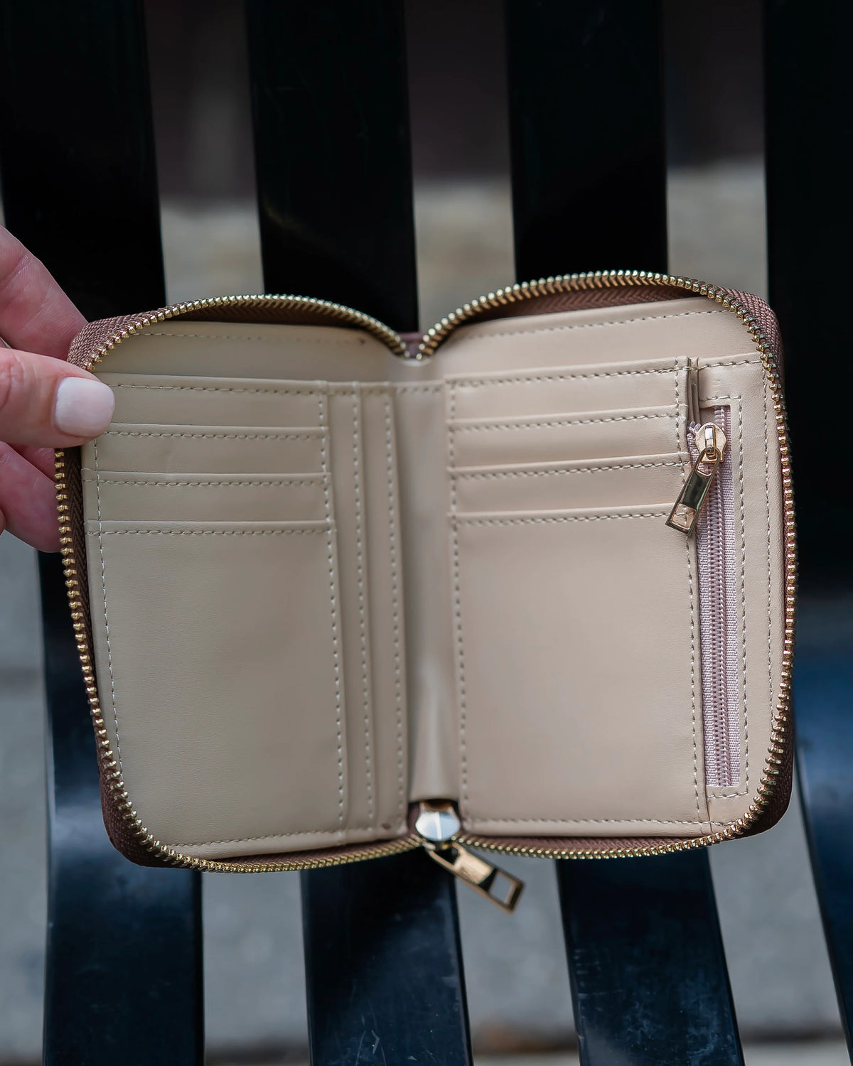 Caroline Hill Chocolate Blakely Wallet