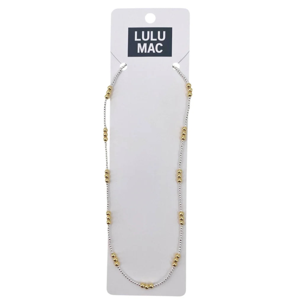 Silver/Gold Lulu Mac Necklace