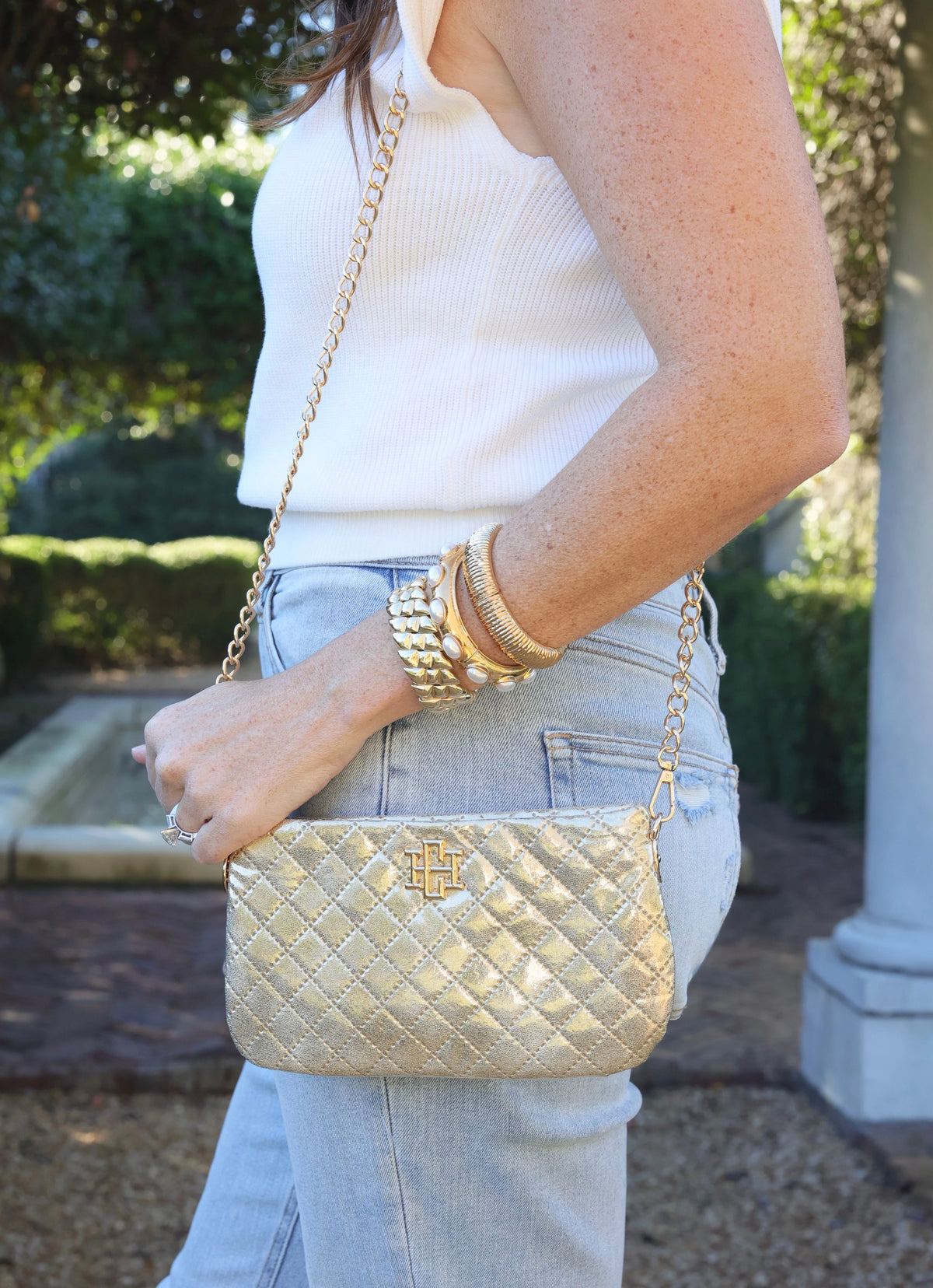 Caroline Hill Champagne Pop Livi Crossbody