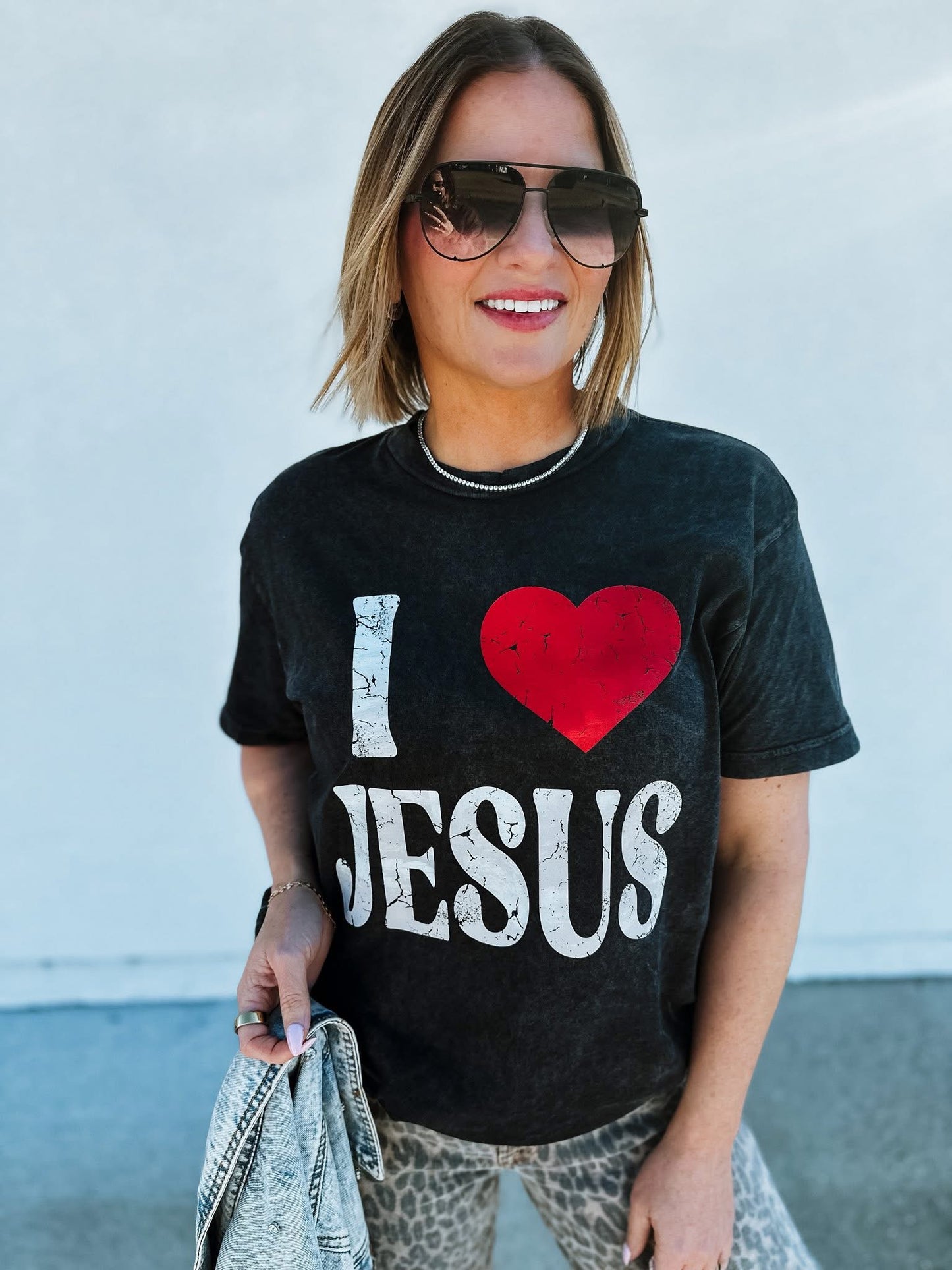 I ❤️ Jesus Vintage Tee