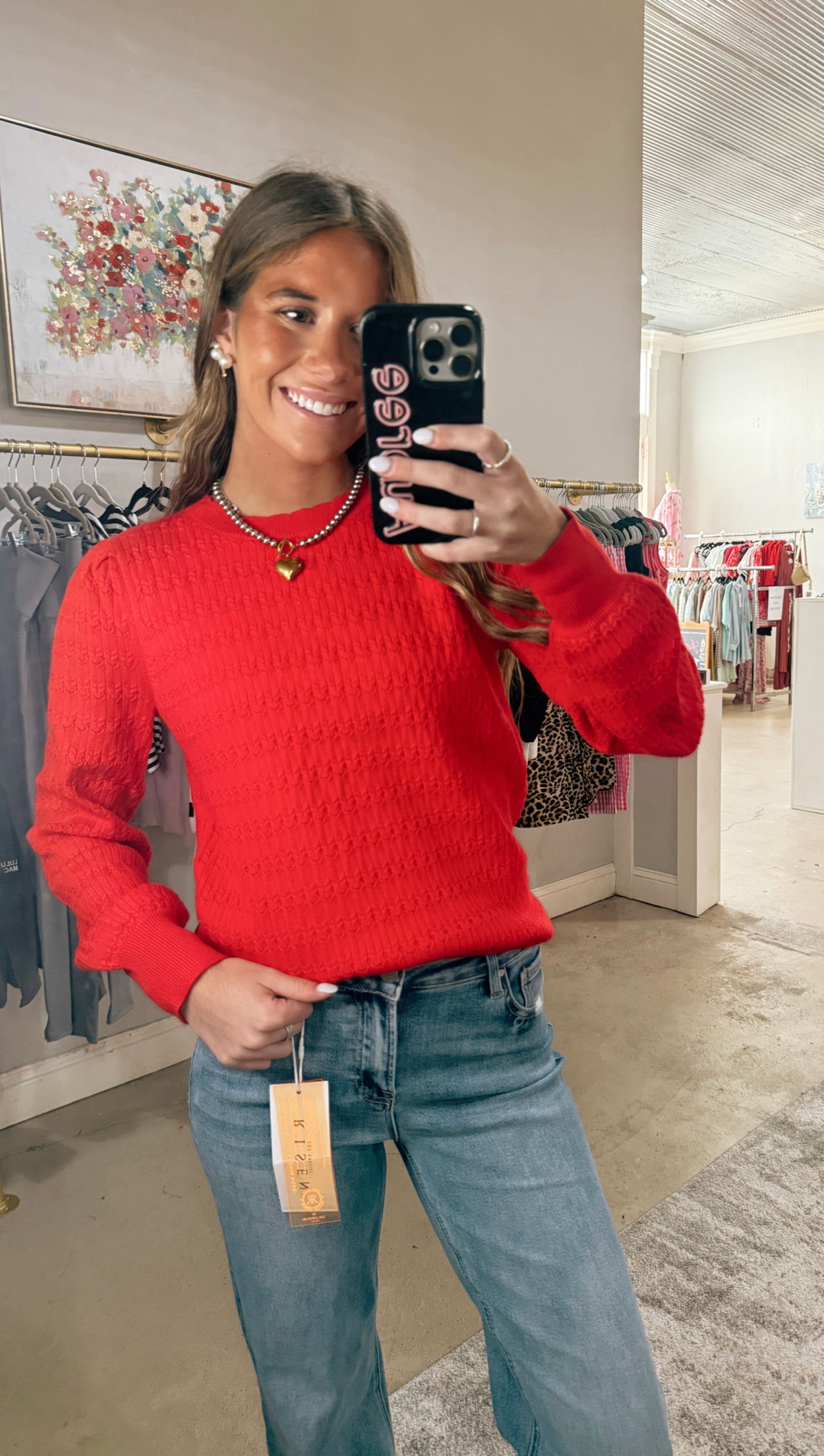 Red Sweater