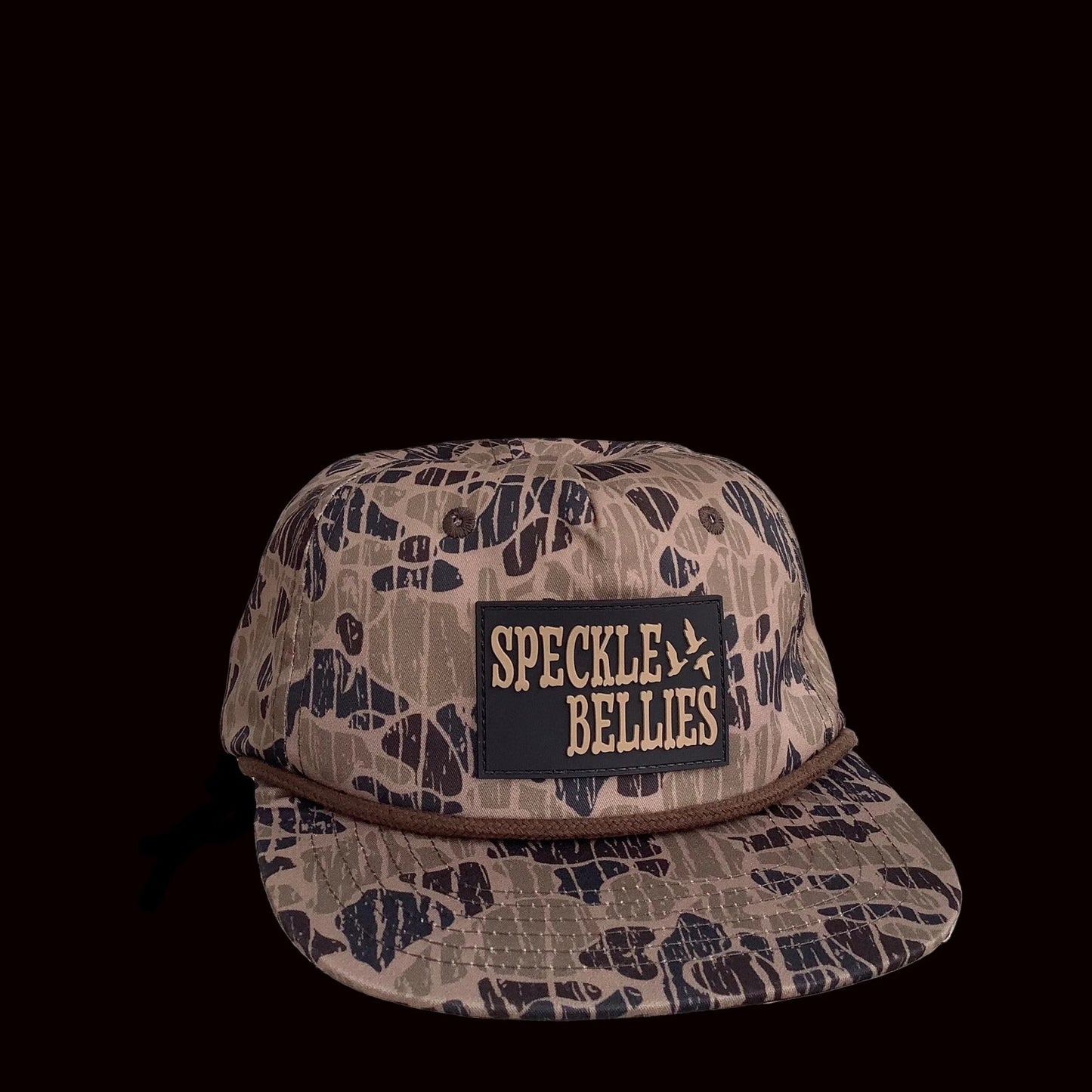 Speckle Bellies Brown Camo Hat