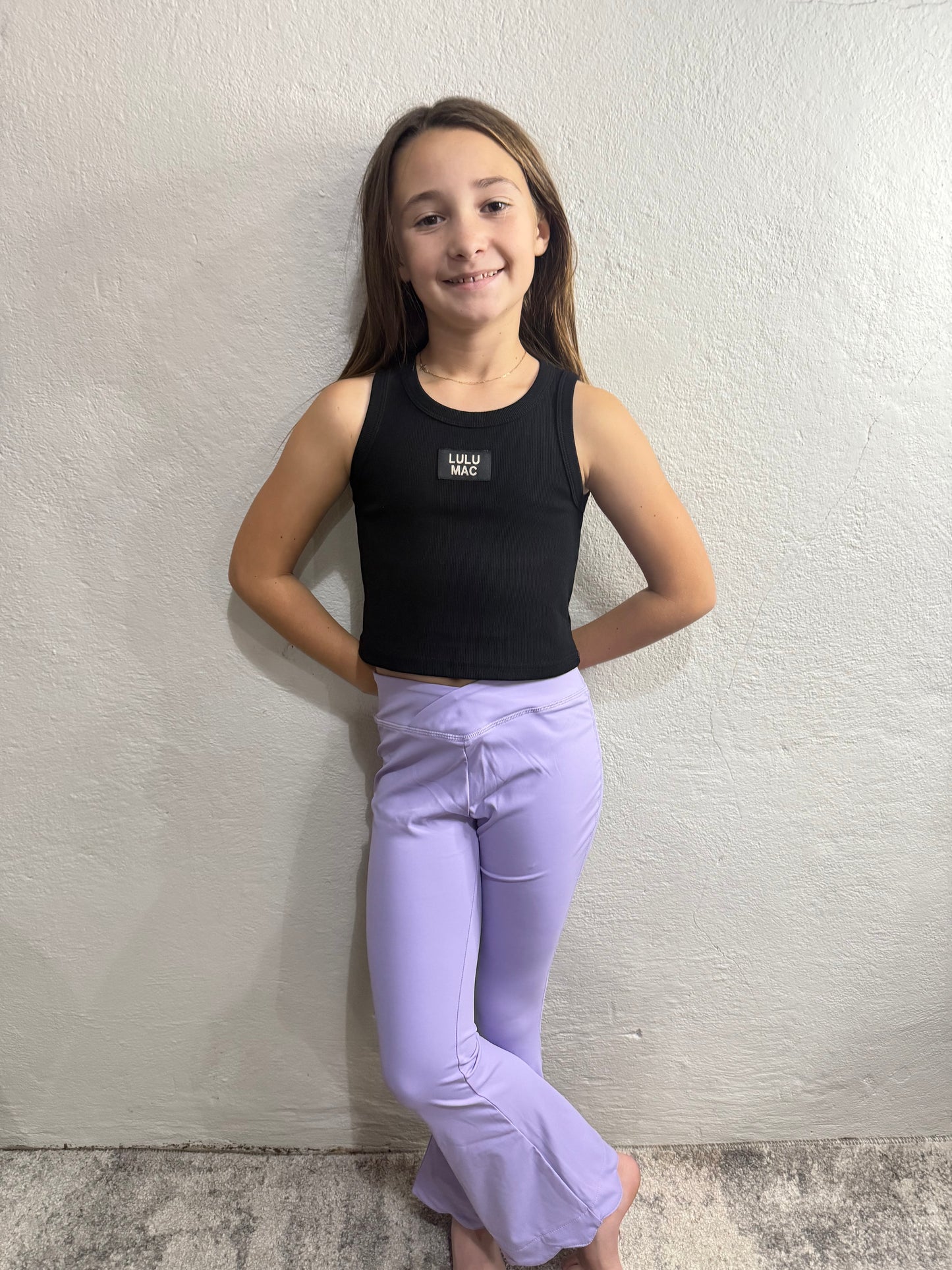 Kid’s Scalloped Yoga Pants