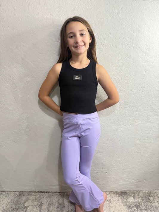 Kid’s Scalloped Yoga Pants