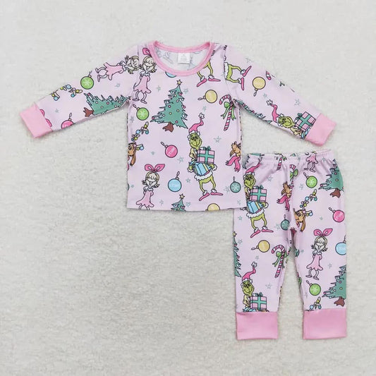 Girls grinch pajamas