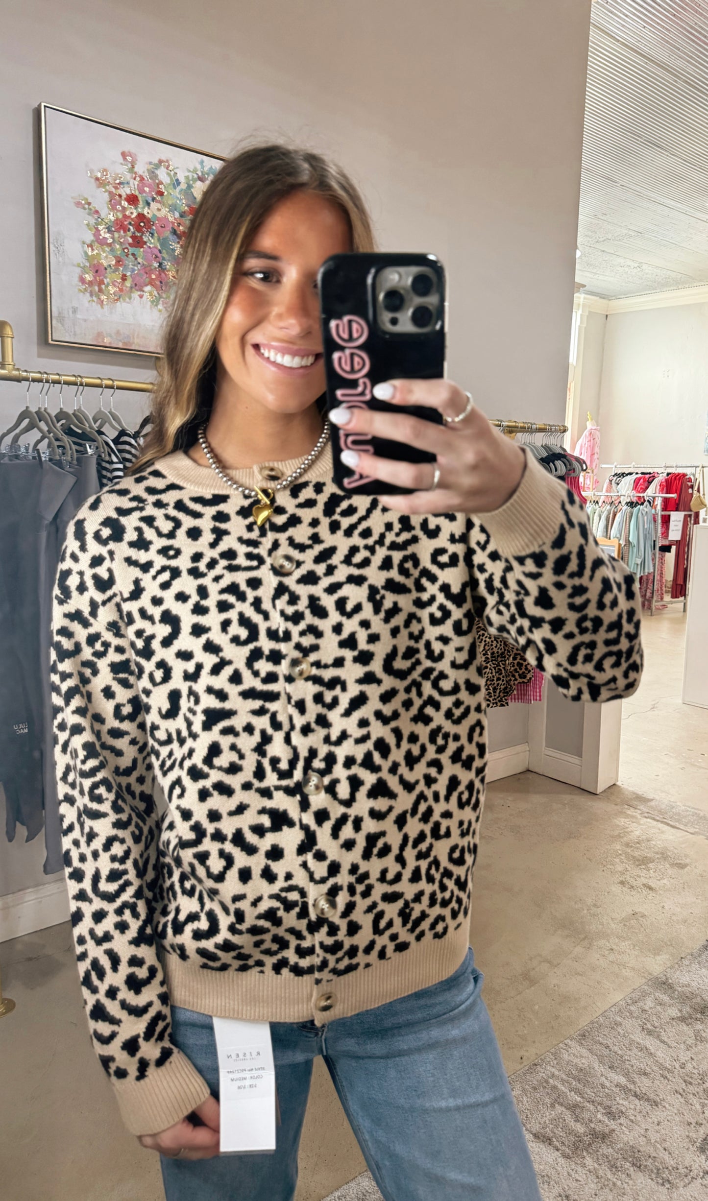 Leopard Cardigan