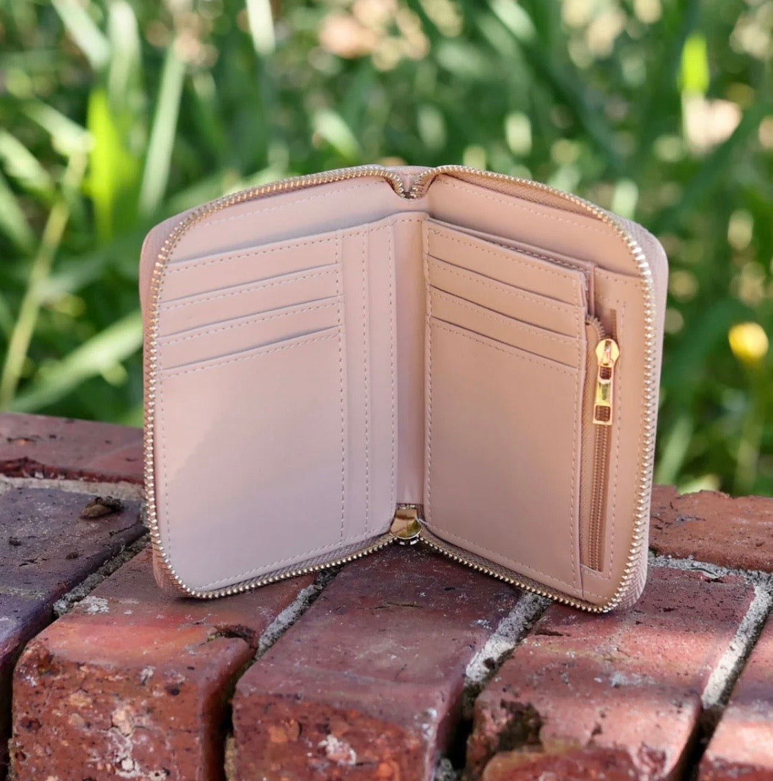 Gold Shimmer Caroline Hill Wallet