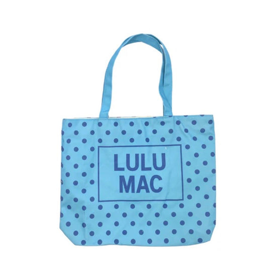 Blue Lulu Mac Polka Dot Tote