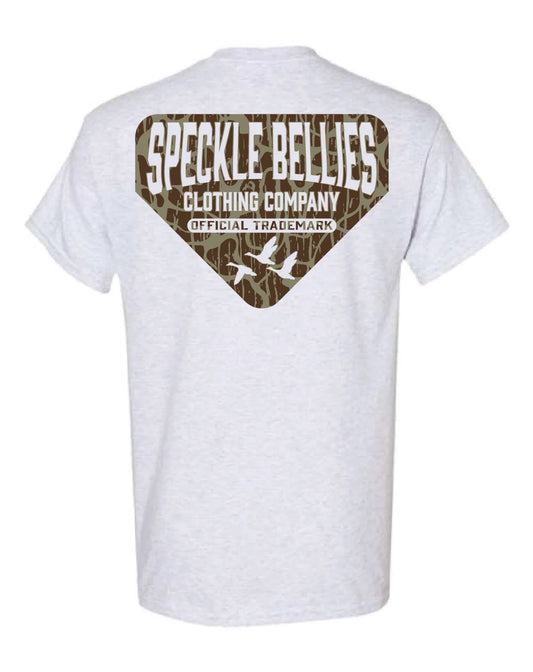 Light Grey Men’s Speckle Bellies Tee
