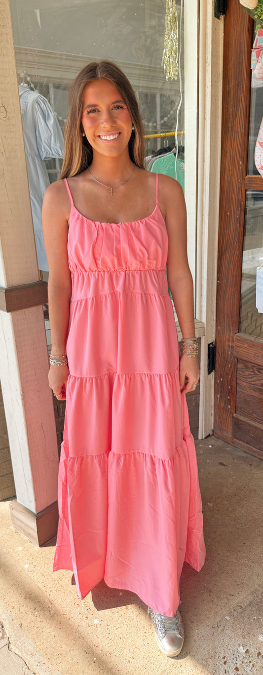 Pink Maxi Dress