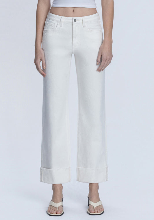 White Vervet Jeans