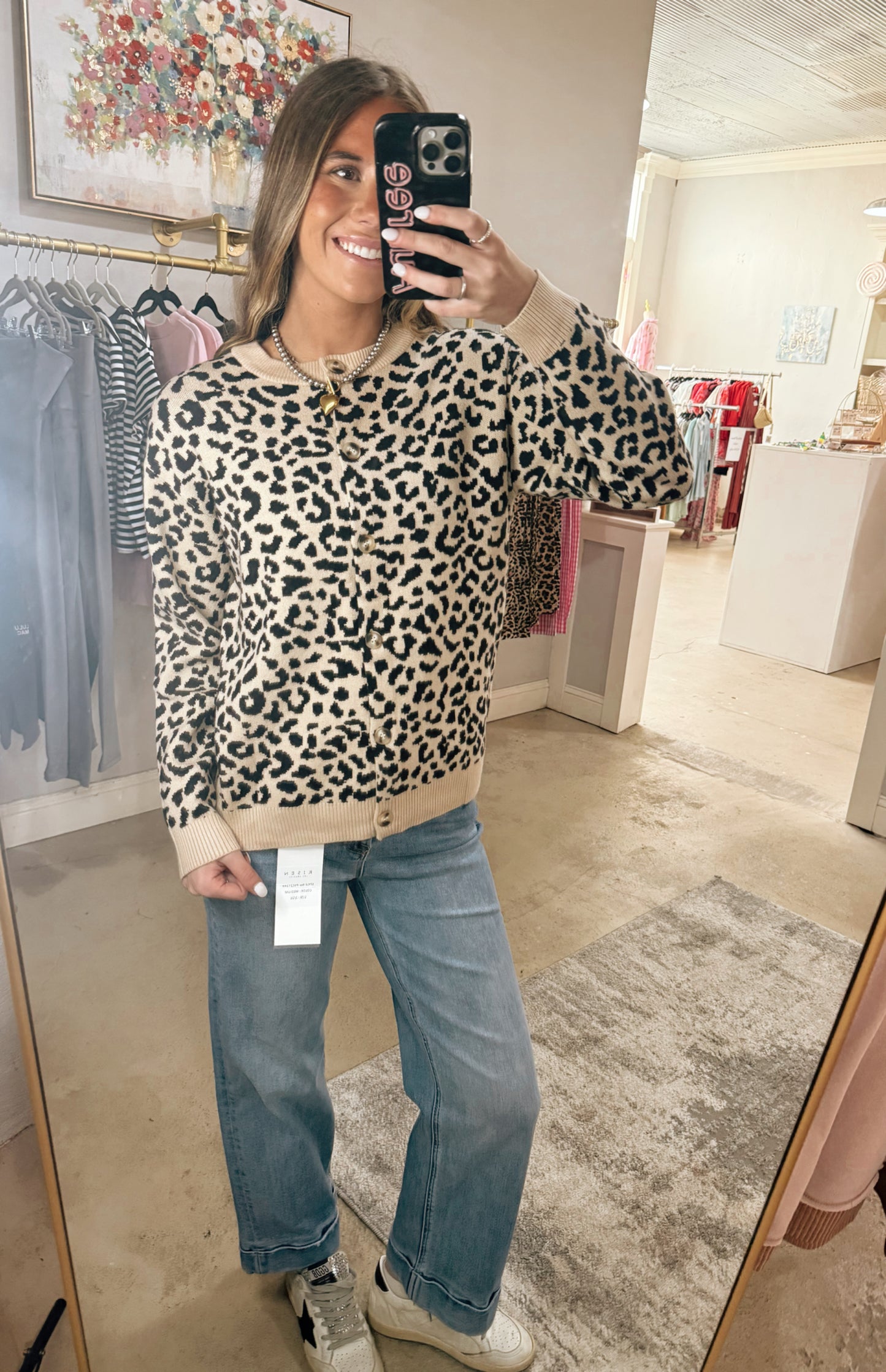 Leopard Cardigan