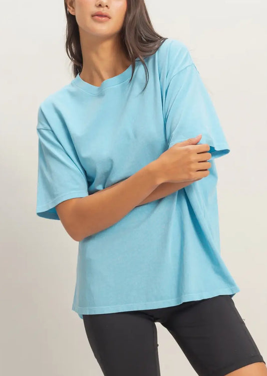 Simple Blue Tee