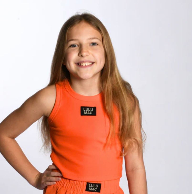Orange Youth Lulu Mac Tank