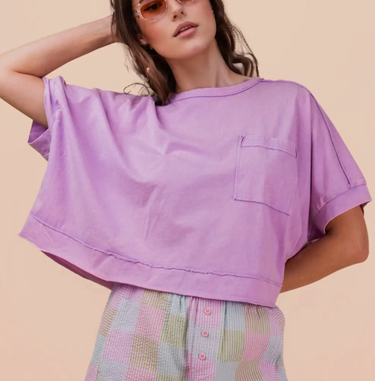 Purple Simple Top