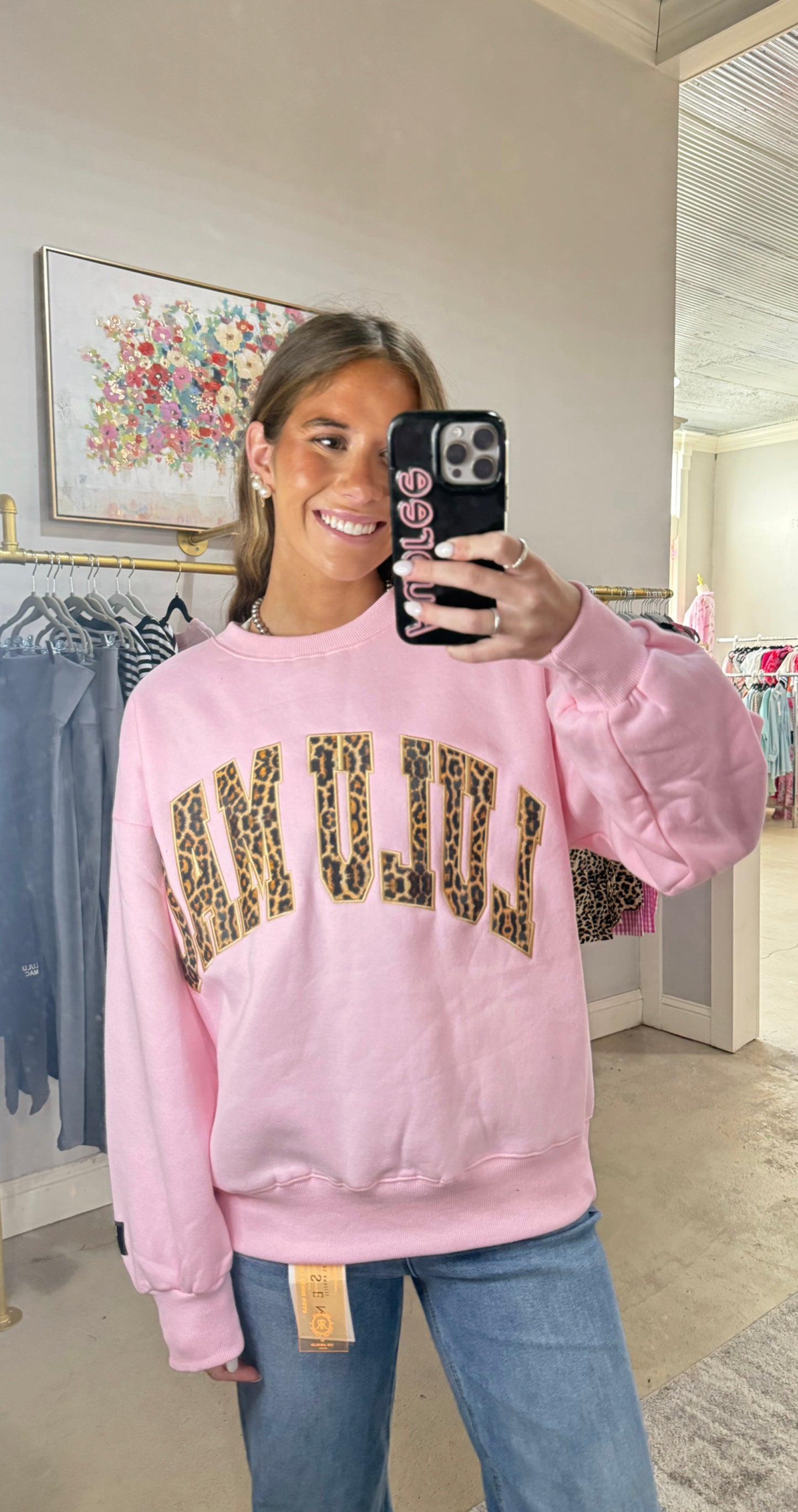 Pink & Cheetah Lulu Mac