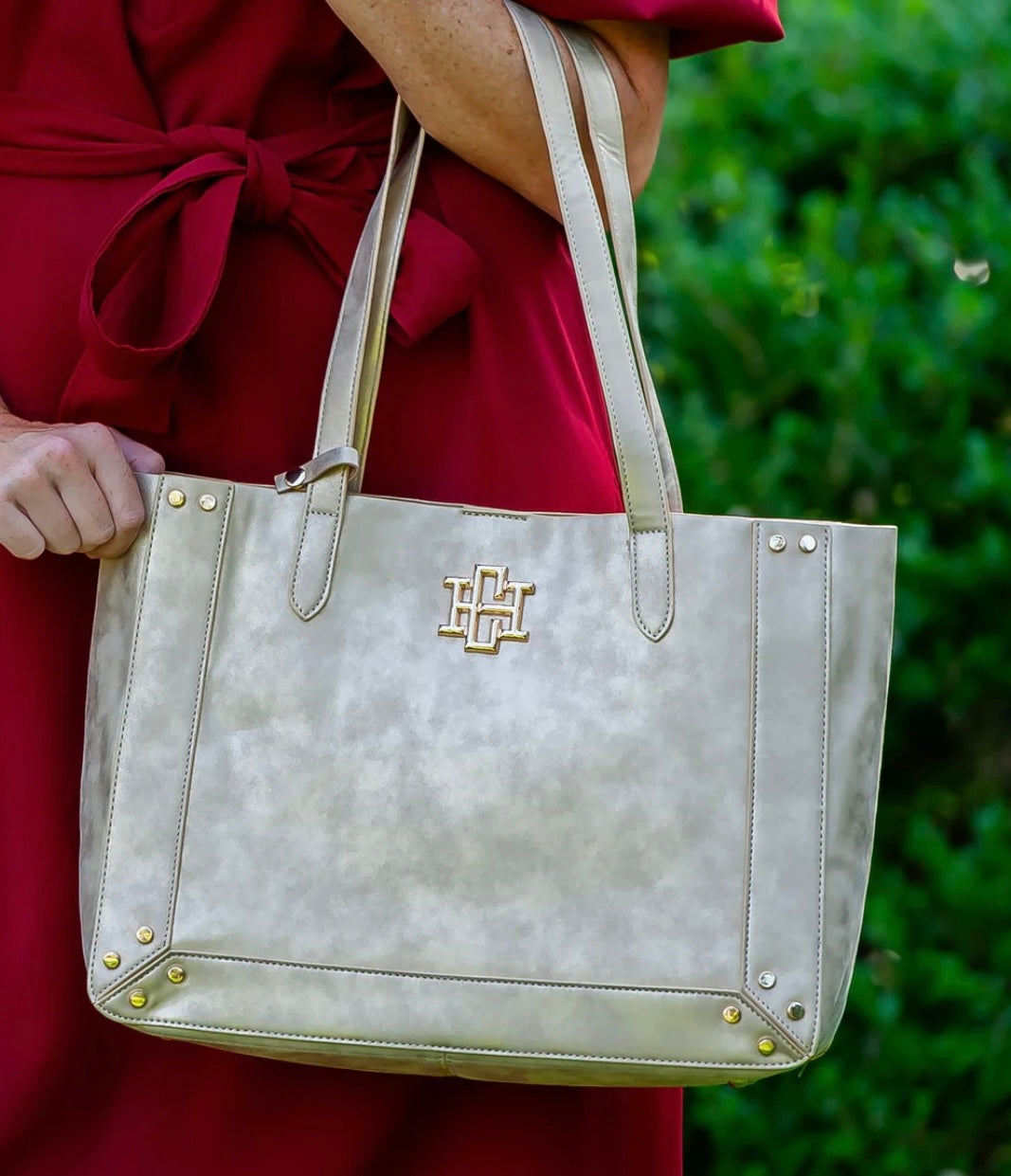 Gold Shimmer Tote