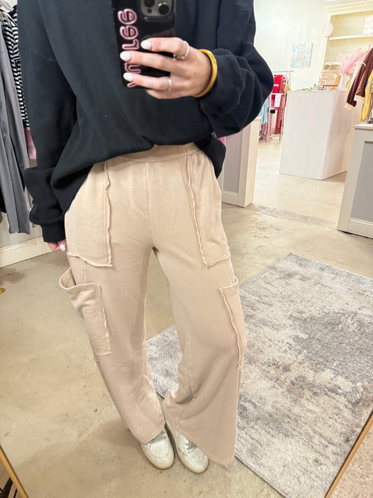Tan Cargo Pants