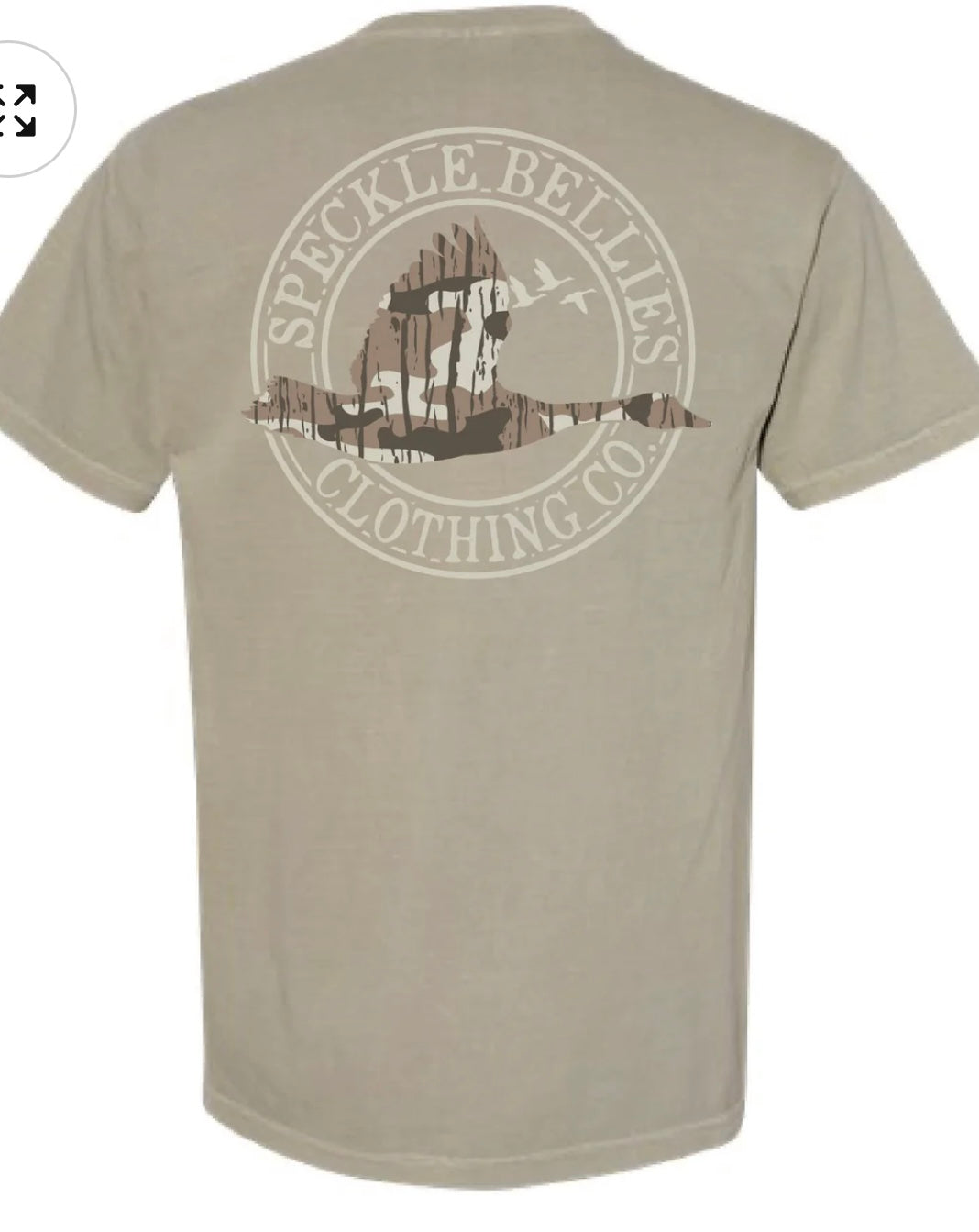 Cement Speckle Bellies Tee