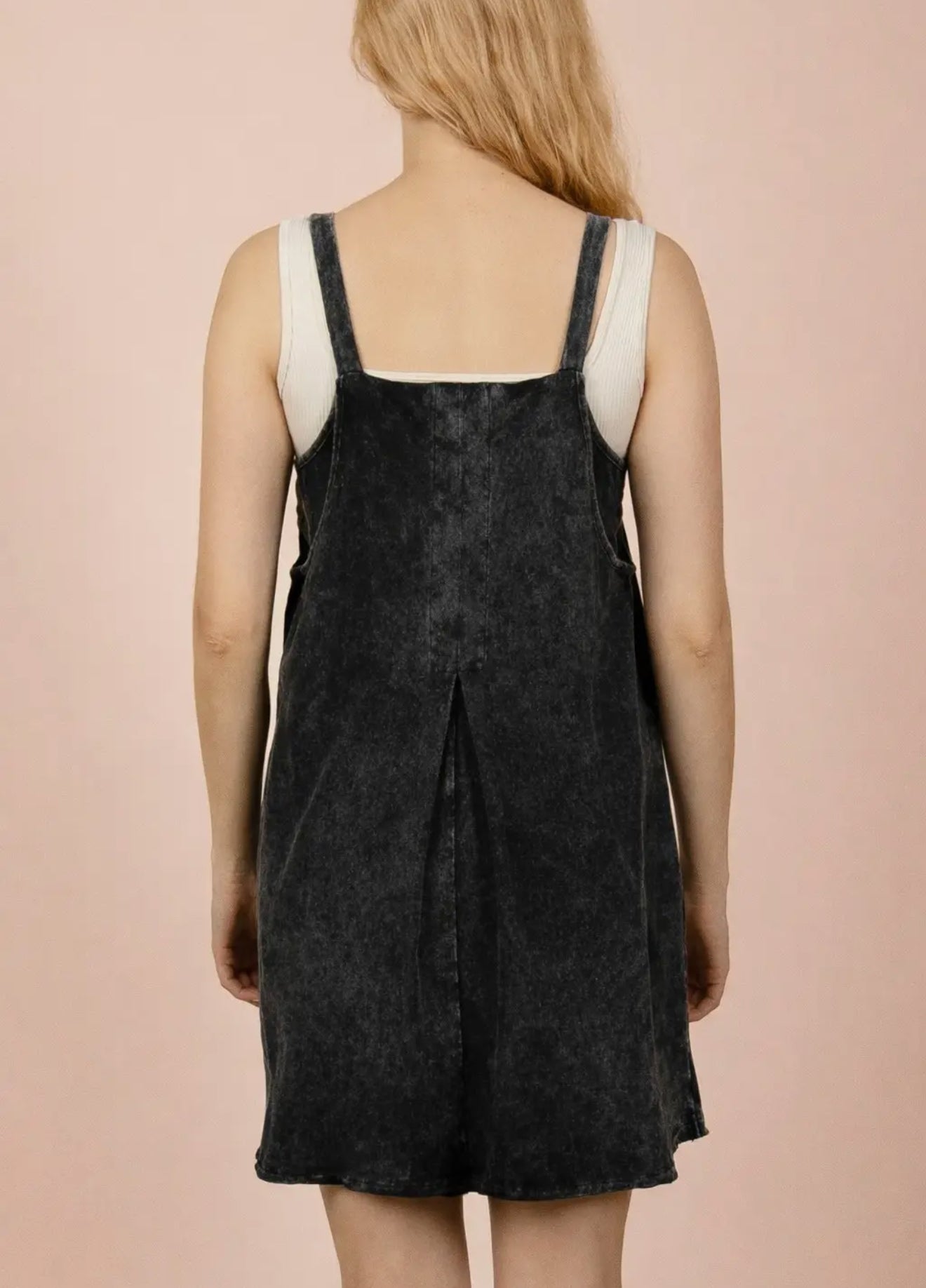Black Athletic Dress with Built in Shorts