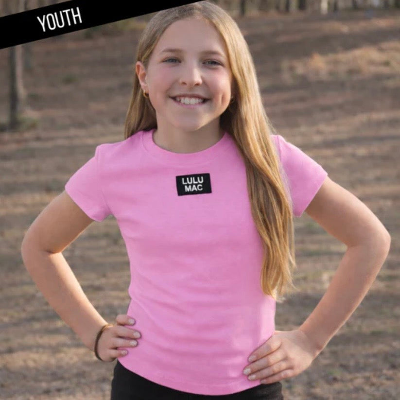 Pink Youth Lulu Mac Tee