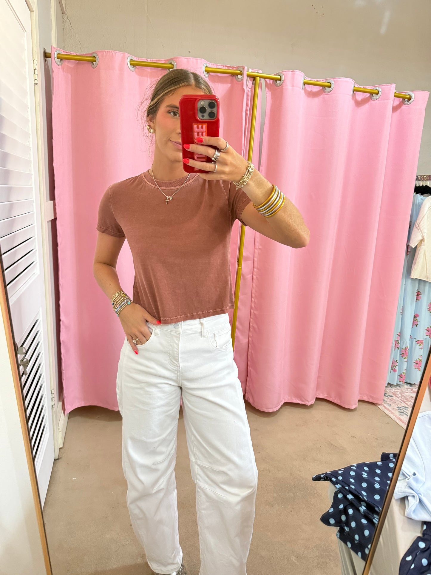 Maroon Top