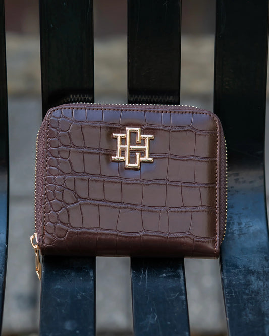 Caroline Hill Chocolate Blakely Wallet