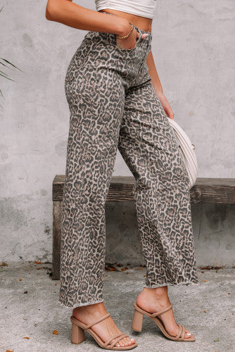 Leopard Jeans