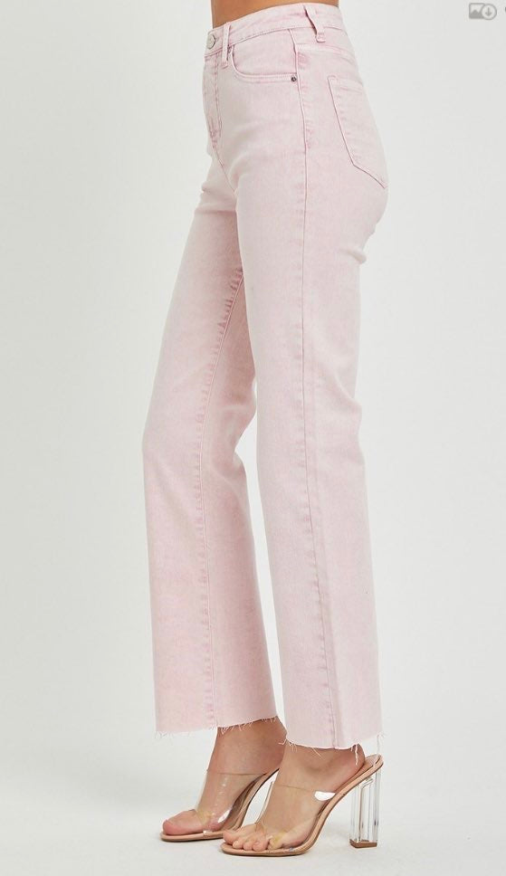 Pink Risen Jeans