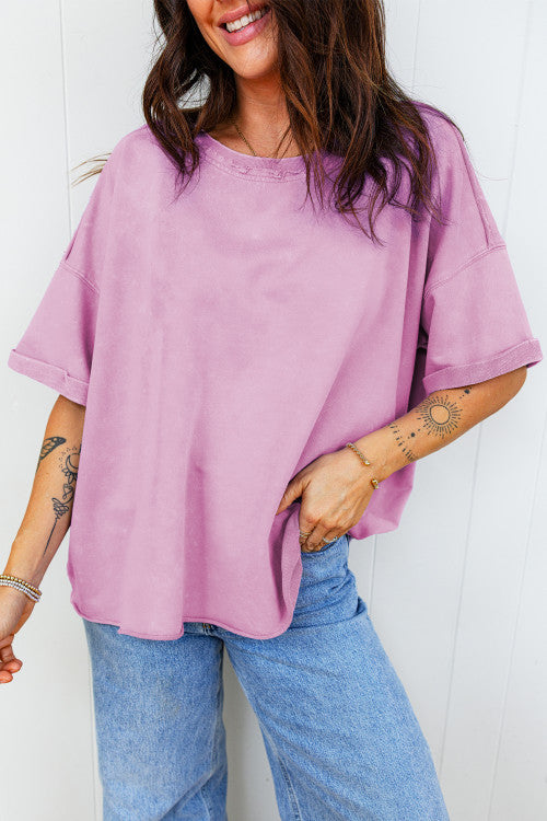 Purple Simple Tee