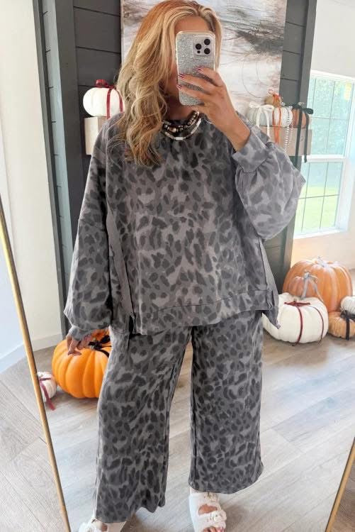 Grey Leopard Set