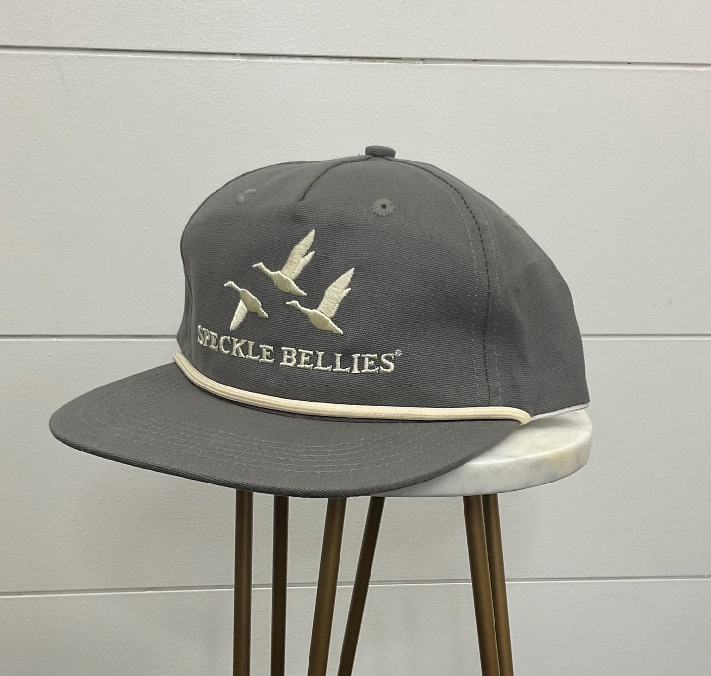 Grey Flying Duck Speckle Bellies Hat