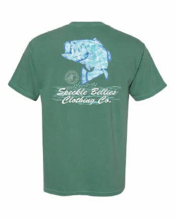 Green Speckle Bellies Tee