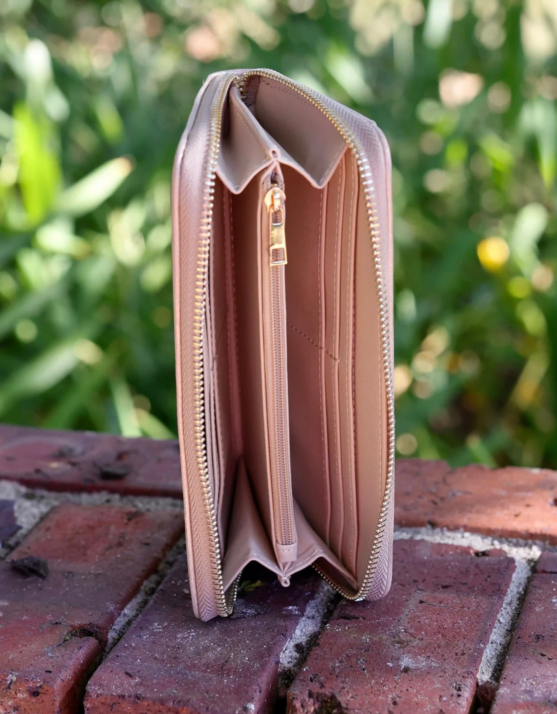 Gold Shimmer Caroline Hill Wallet