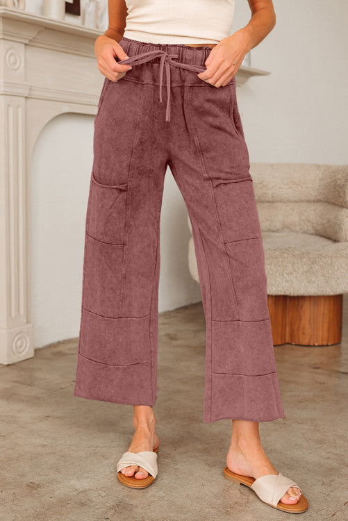 Maroon Cargo Pants