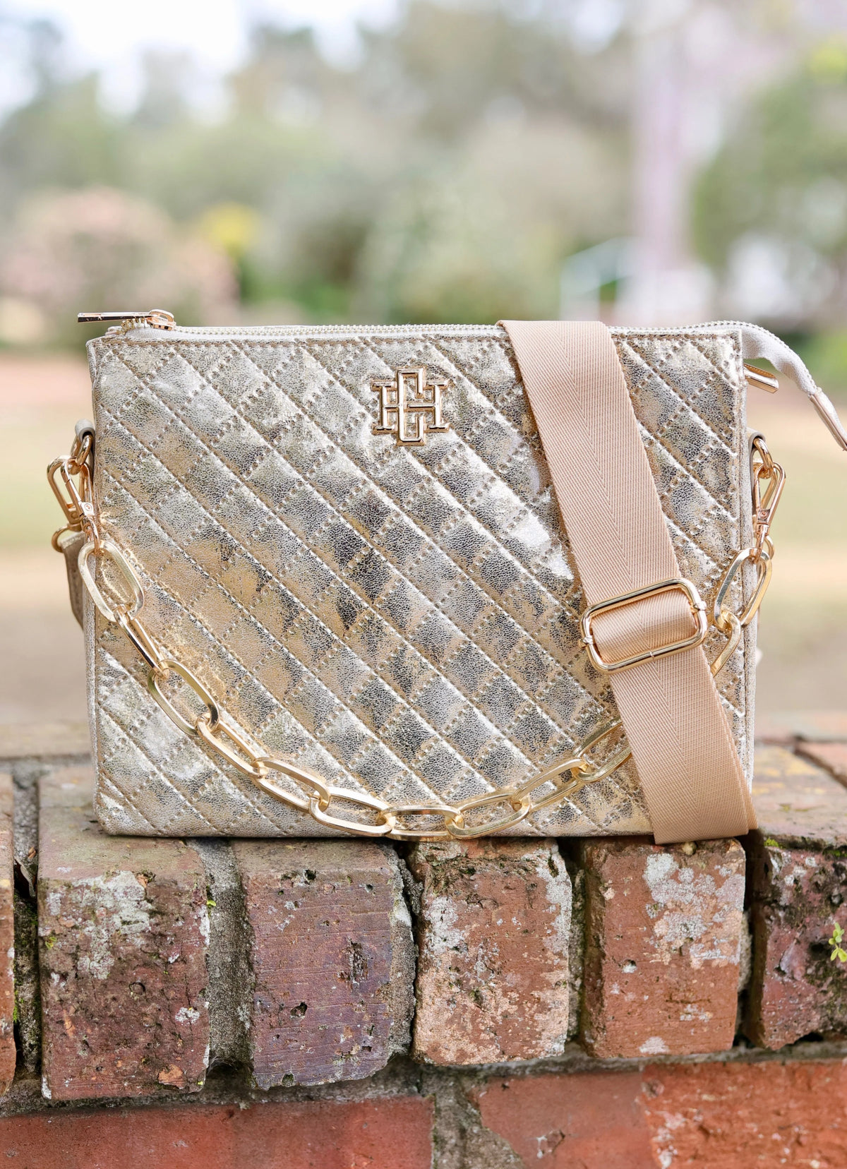 Caroline Hill Champagne Pop Ariana Crossbody