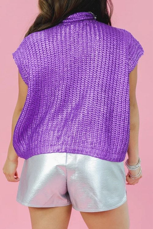 Purple Shimmer Top