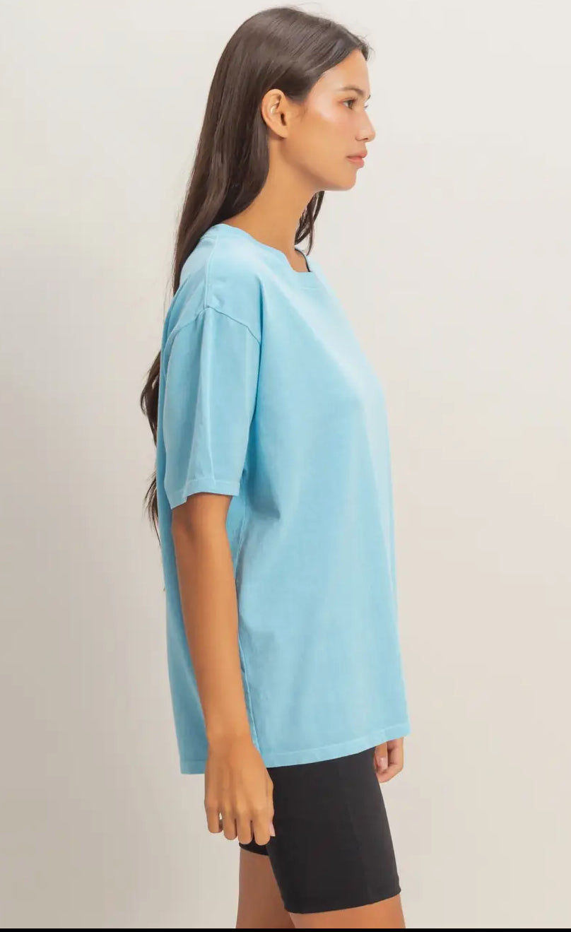 Simple Blue Tee