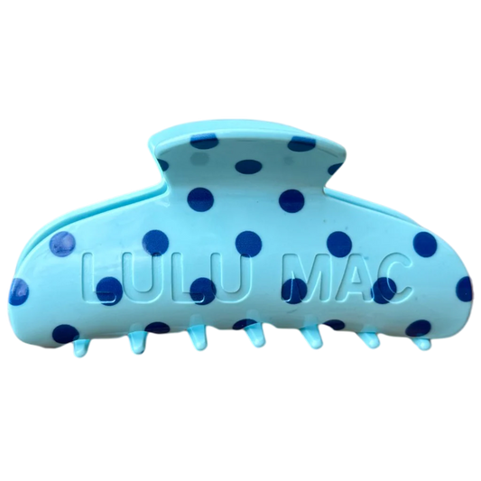 Lulu Mac Blue/Navy Dot Clip